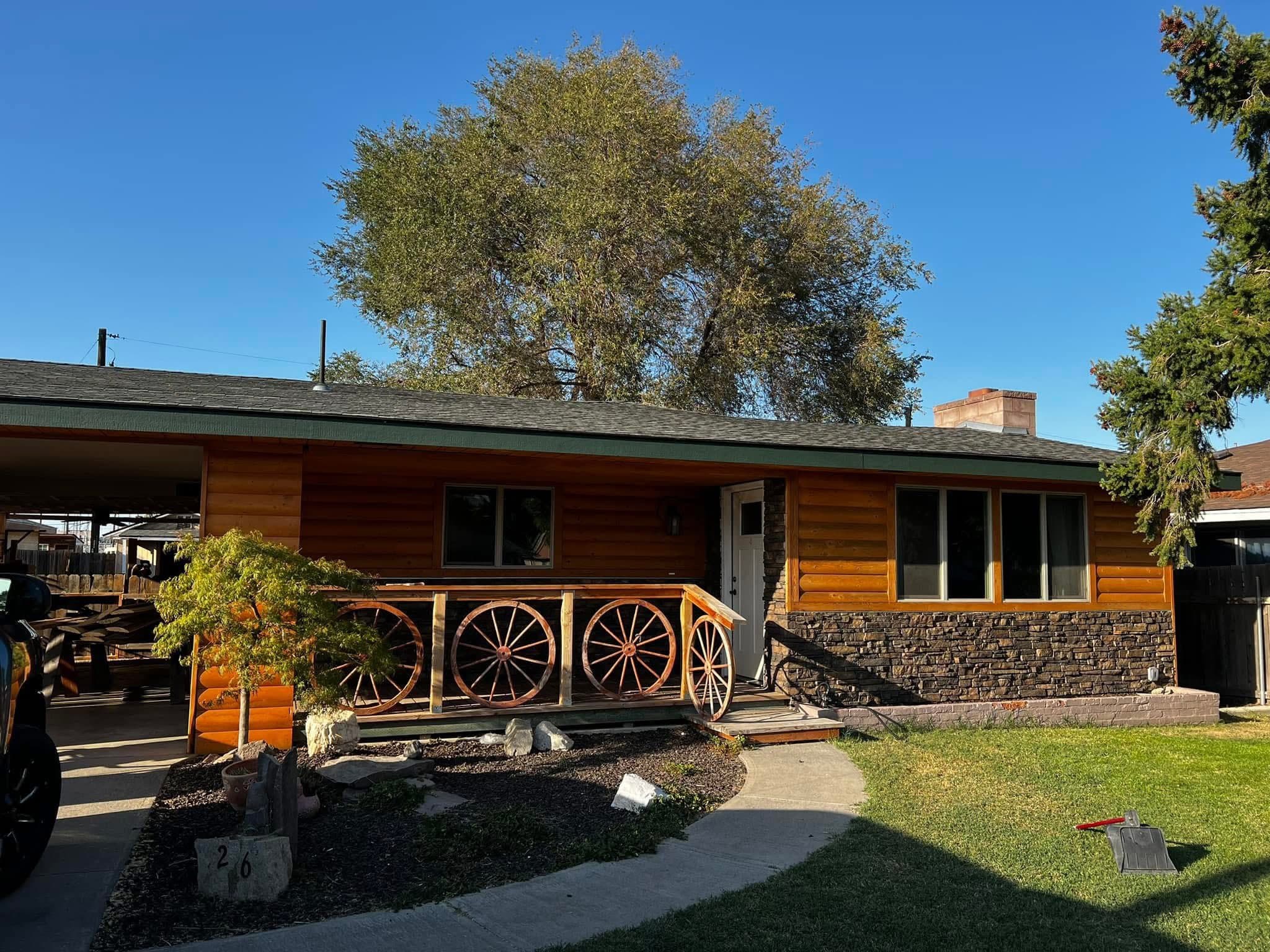 Completed home entryway