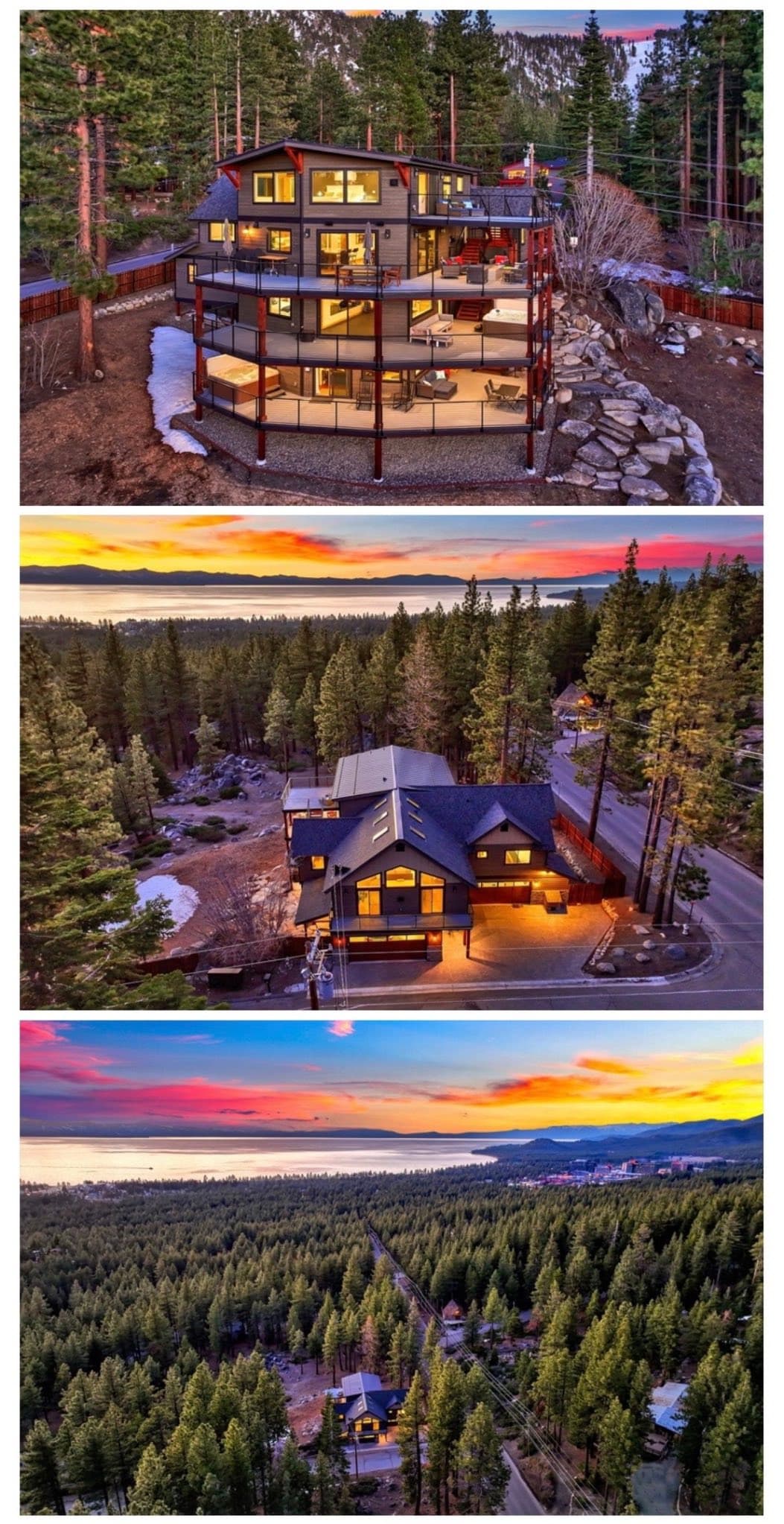 Shearer property completed - full back exterior spread